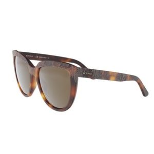 NEW Etro ET619/S 228 Havana Cat Eye Sunglasses